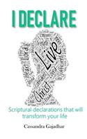I Declare: Scriptural declarations that will transform your life