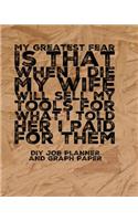 (my greatest fear) DIY job planner
