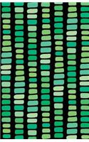 Bullet Journal Abstract Rectangles in Green
