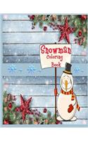 Snowman Coloring Book