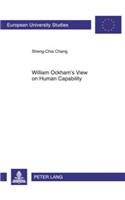 William Ockham’s View on Human Capability