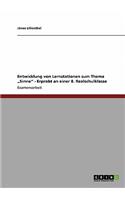 Entwicklung Von Lernstationen Zum Thema Sinne