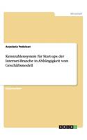 Kennzahlensystem für Start-ups der Internet-Branche in Abhängigkeit vom Geschäftsmodell