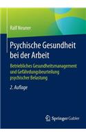 Psychische Gesundheit Bei Der Arbeit