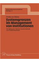 Systemgrenzen Im Management Von Institutionen