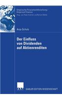 Einfluss Von Dividenden Auf Aktienrenditen