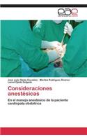 Consideraciones Anestesicas