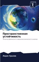 Пространственная устойчивость