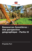Ressources forestières