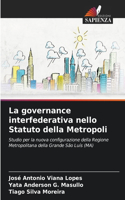 governance interfederativa nello Statuto della Metropoli