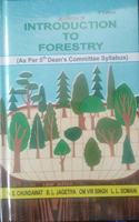 Textbook of Introduction to Forestry (As Per 5th Dean's Committee Syllabus) 2nd ED