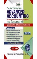 Practical Learning Series Advanced Accounting for CA Inter New Syllabus 2023