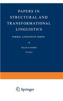 Papers in Structural and Transformational Linguistics