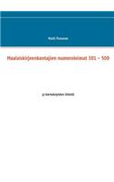 Maalaiskirjeenkantajien Numeroleimat 301 - 500