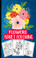 Flowers Adult Coloring