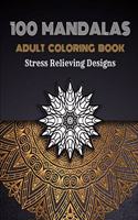 100 Mandalas Adults Coloring Book
