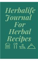 Herbalife Journal For Herbal Recipes