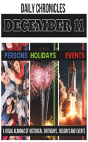 Daily Chronicles December 11: A Visual Almanac of Historical Events, Birthdays, and Holidays