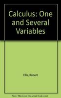 Calculus: One and Several Variables