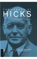 The Legacy of Sir John Hicks