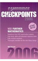 Cambridge Checkpoints Vce Further Mathematics 2006