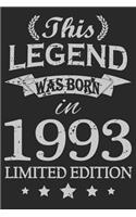 This Legend Was Born In 1993