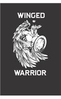 Fighter Winged Warrior Notebook Journal
