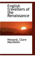 English travellers of the Renaissance