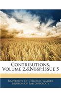 Contributions, Volume 2, Issue 5