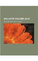 Bulletin Volume 24-27