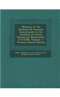 Memoirs of the Duchesse de Gontaut