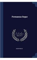 Formanna Sogur