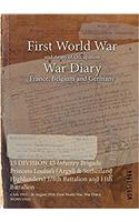 15 DIVISION 45 Infantry Brigade Princess Louise's (Argyll & Sutherland Highlanders) 1/8th Battalion and 11th Battalion: 4 July 1915 - 26 August 1918 (First World War, War Diary, WO95/1944)