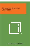 Advanced Analytic Geometry