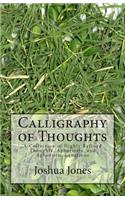 Calligraphy of Thoughts: A Collection of Highly Refined Thoughts, Aphorisms, and Aphoristic Equations: A Collection of Highly Refined Thoughts, Aphorisms, and Aphoristic Equations