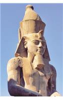 Pharaoh Ramses II at Luxor Temple in Egypt Journal: 150 page lined notebook/diary
