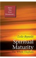 Spiritual Maturity