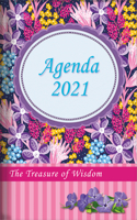 The Treasure of Wisdom - 2021 Daily Agenda - Wildflowers: A Daily Calendar, Schedule, and Appointment Book with an Inspirational Quotation or Bible Verse for Each Day of the Year