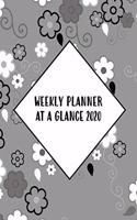 Weekly Planner At A Glance 2020