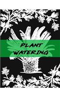 Plant Watering: Keep Track and Schedule Watering Times for House Plant Care Journal Planner Plant Tracker Weekly Watering Schedule Houseplant Journal Track Watering