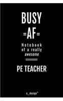 Notebook for PE Teachers / PE Teacher