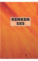 Kenken 5x5: 402 Puzzles, 6x9 size