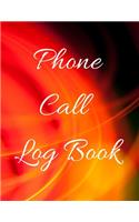 Phone Call Log Book