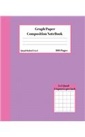 Graph Composition Notebook 5 Squares per inch 5x5 Quad Ruled 5 to 1 100 Sheets
