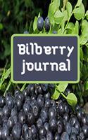 Bilberry journal: Fruits Notebook FOR Bilberry LOVERS