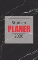 Studienplaner 2020: Wochenplaner / Studentenkalender - 1 Woche auf 2 Seiten - Taschenkalender zum planen, organisieren und notieren