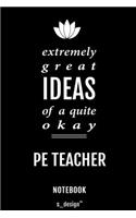 Notebook for PE Teachers / PE Teacher