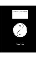 zen zen Composition Notebook