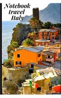 Notebook Travel Italy: Notebook Planer Logbook Diary Gift Todo Memory Book Budget Planner - Men, Woman, Girls & Boys - 6" x 9" Lined Blank 100 Pages