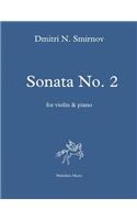 Sonata No. 2 for Violin and Piano